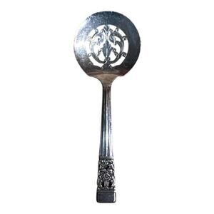 Vintage Community Plate Silverplate Coronation Bonbon Nut Casserole Server Spoon